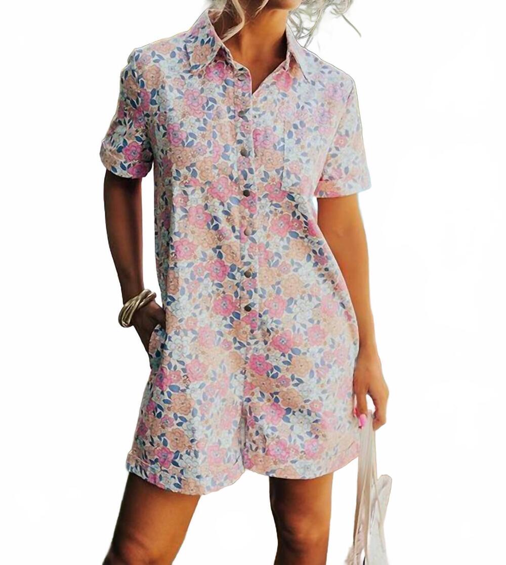 NEW STORIA sailor romper in pink